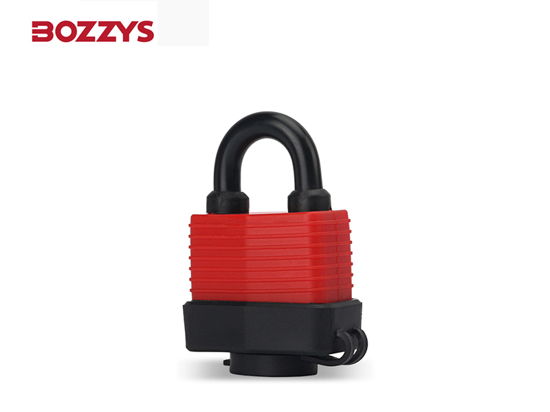 Covered Laminated Steel Padlock 