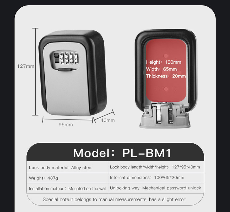 Multi function Password Key box 12