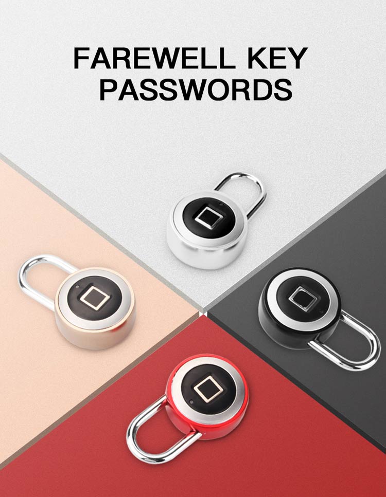 Smart Fingerprint Padlocks P2N 4